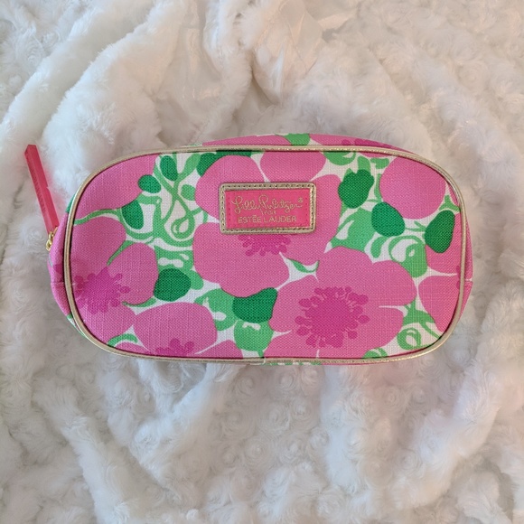 Lilly Pulitzer for Estee Lauder cosmetics bag - Picture 1 of 3